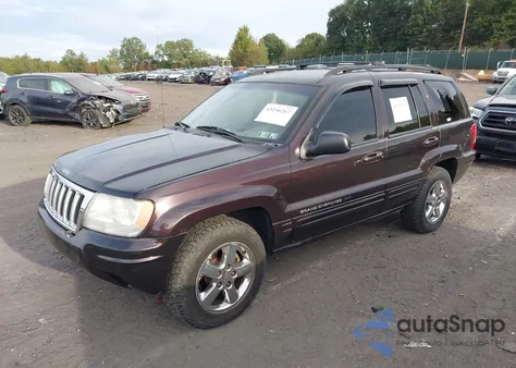 2004 Jeep Grand Cherokee Limited z USA, uszkodzony, nr VIN 1J4GW58S74C179376
